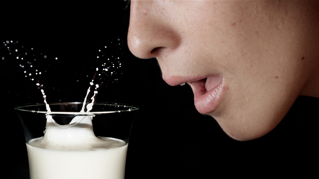 Afta oral - intolerância à lactose